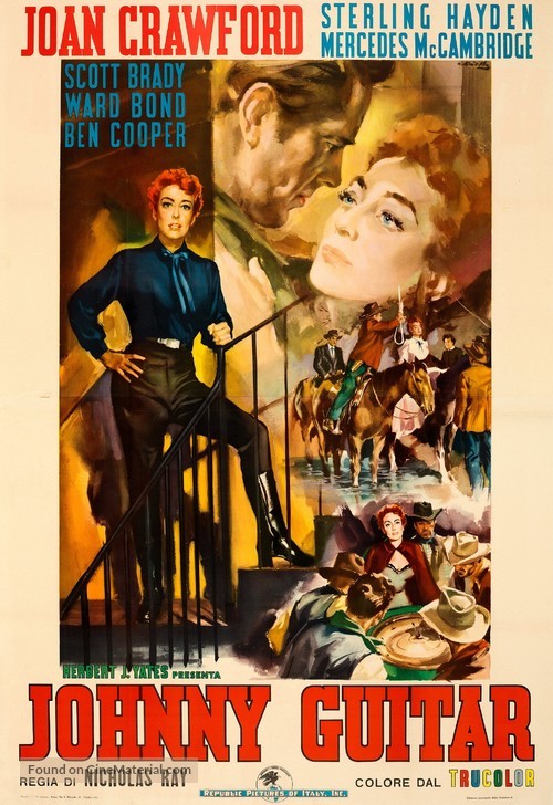 Johnny Guitar - Italian Movie Poster