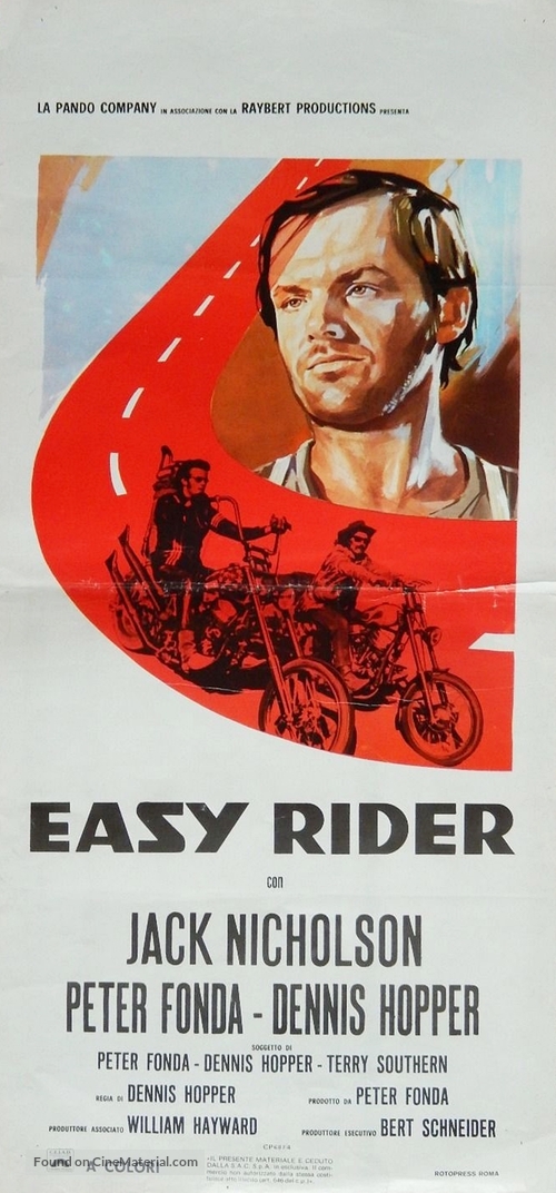 Easy Rider - Italian Movie Poster