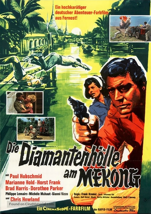 Die Diamantenh&ouml;lle am Mekong - German Movie Poster