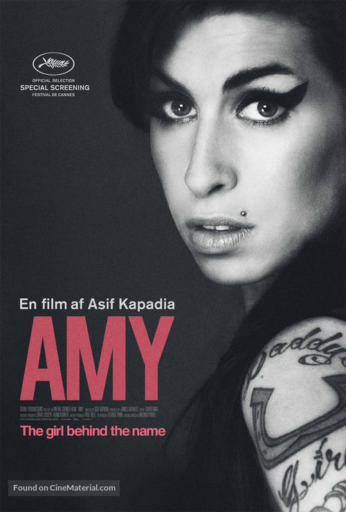 Amy - Danish Movie Poster