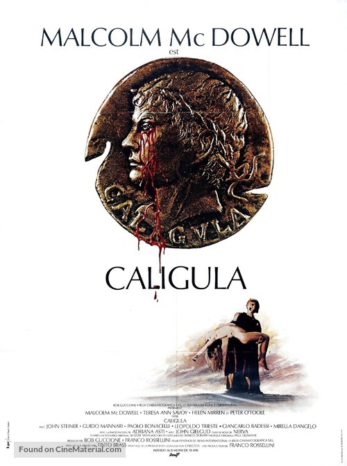 Caligola - French Movie Poster