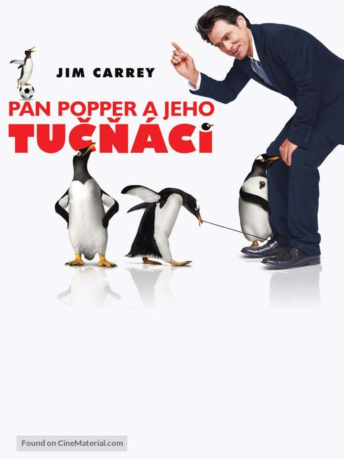 Mr. Popper&#039;s Penguins - Czech Movie Poster