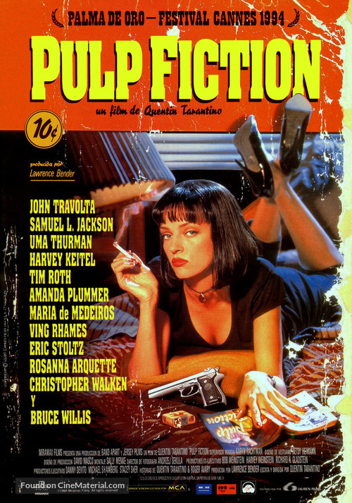 Pulp Fiction - Spanish Movie Poster