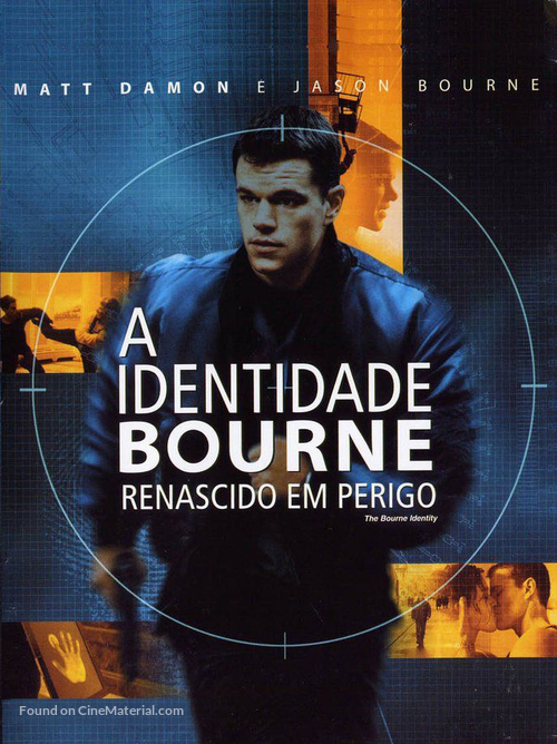 The Bourne Identity - Brazilian DVD movie cover
