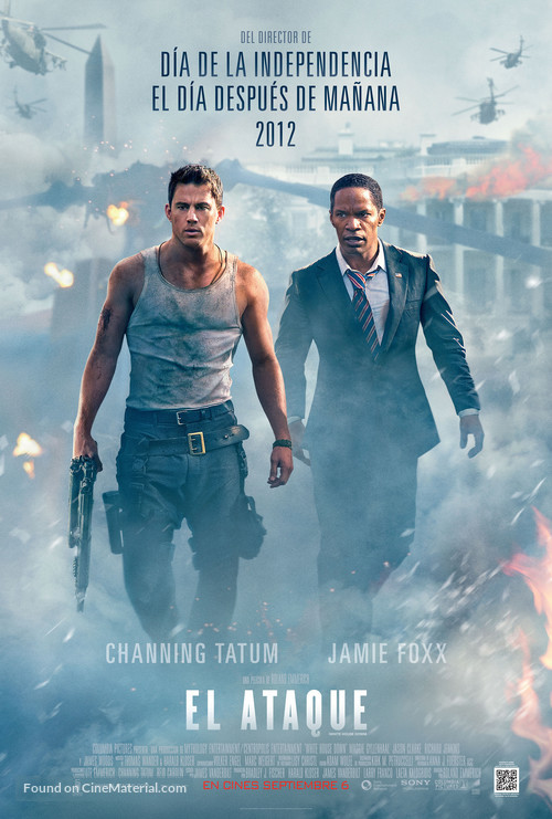 White House Down - Colombian Movie Poster