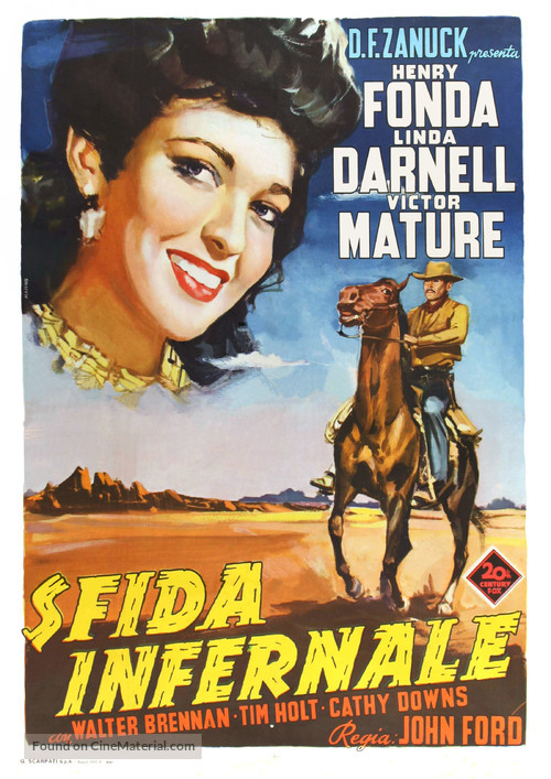 My Darling Clementine - Italian Movie Poster