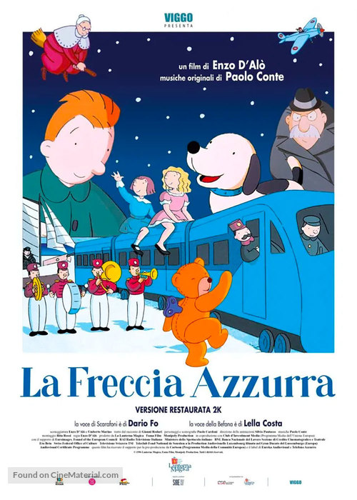 La freccia azzurra - Italian Movie Poster