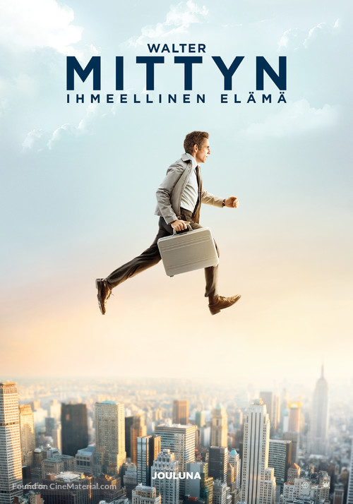 The Secret Life of Walter Mitty - Finnish Movie Poster