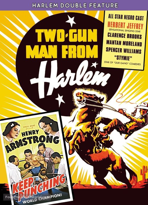 Two-Gun Man from Harlem - DVD movie cover