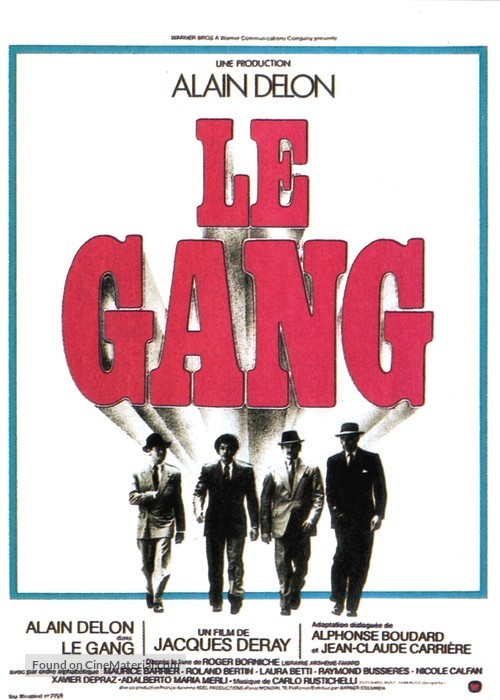 Gang, Le - French Movie Poster