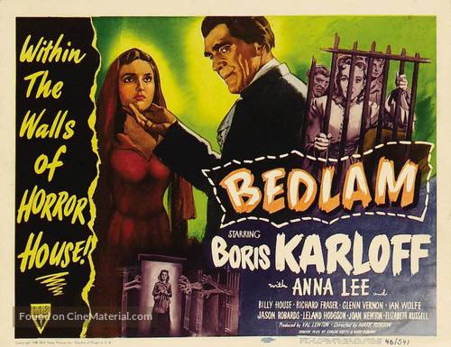 Bedlam - Movie Poster