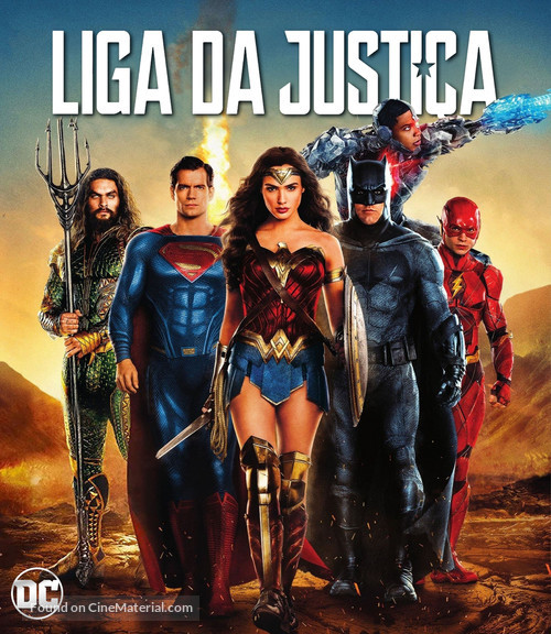 Justice League - Brazilian Movie Cover