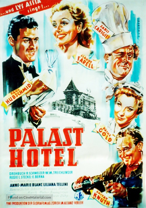 Palace Hotel - German Movie Poster