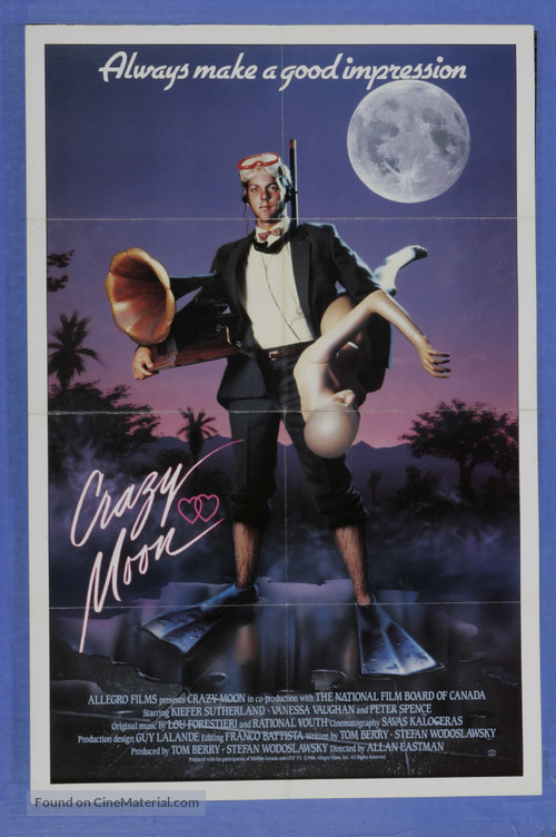 Crazy Moon - Canadian Movie Poster