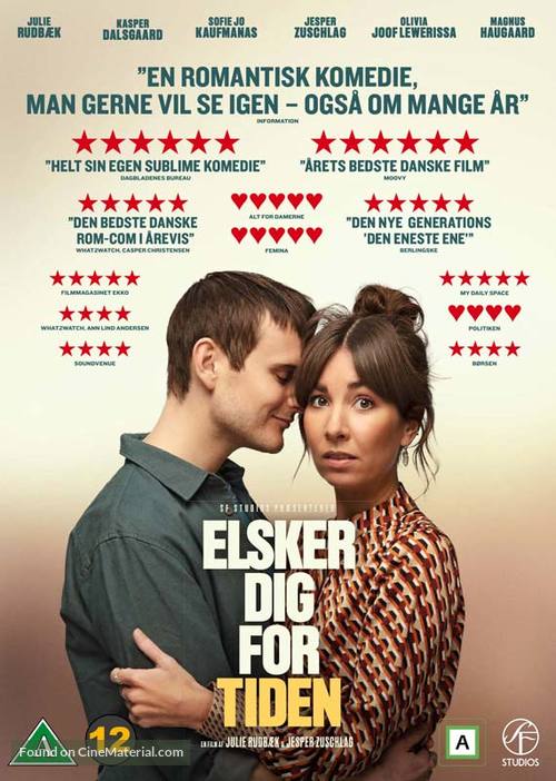 Elsker dig for tiden - Danish Movie Cover