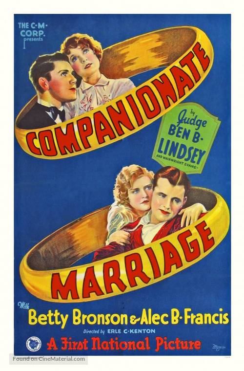 Companionate Marriage - Movie Poster