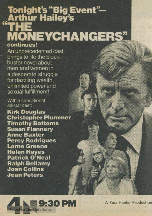 Arthur Hailey&#039;s the Moneychangers - poster