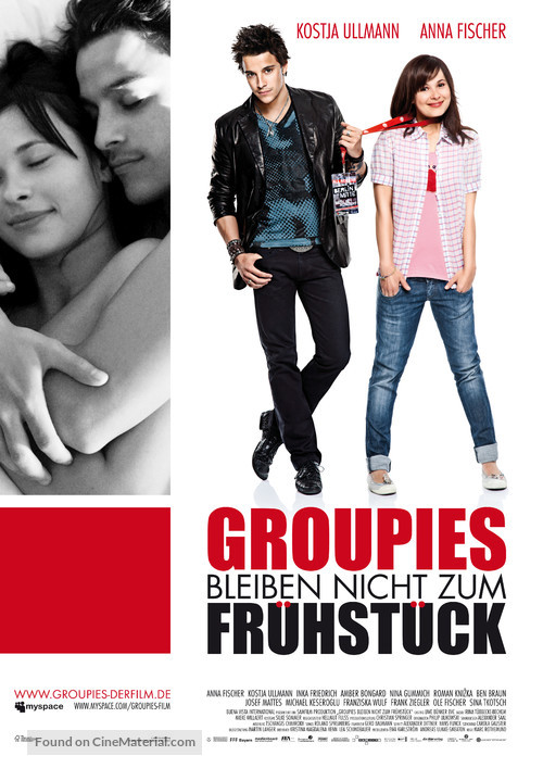 Groupies bleiben nicht zum Fr&uuml;hst&uuml;ck - German Movie Poster