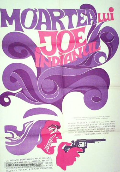 Moartea lui Joe Indianul - Romanian Movie Poster