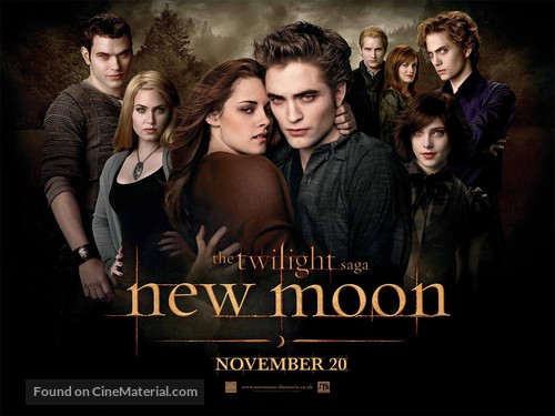 The Twilight Saga: New Moon - British Movie Poster