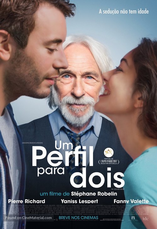 Un profil pour deux - Brazilian Movie Poster