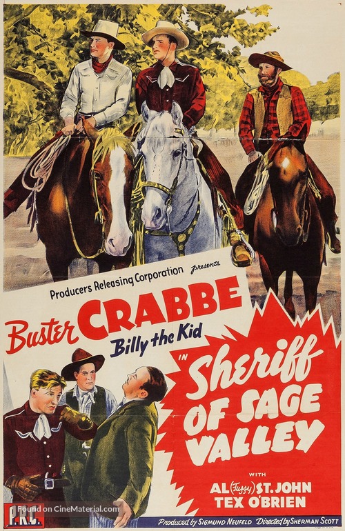 Sheriff of Sage Valley - Movie Poster