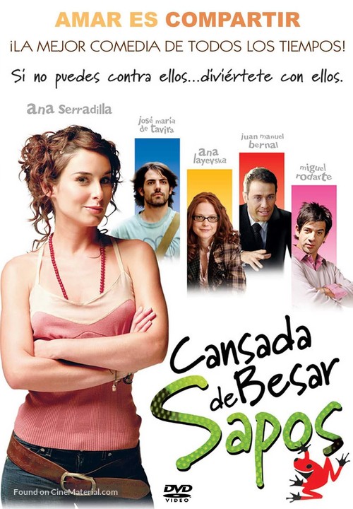 Cansada de besar sapos - Mexican Movie Cover