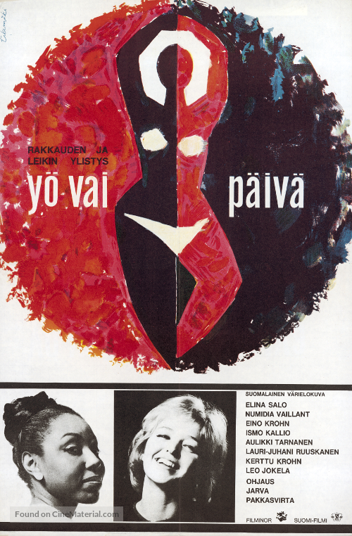 Y&ouml; vai p&auml;iv&auml; - Finnish Movie Poster