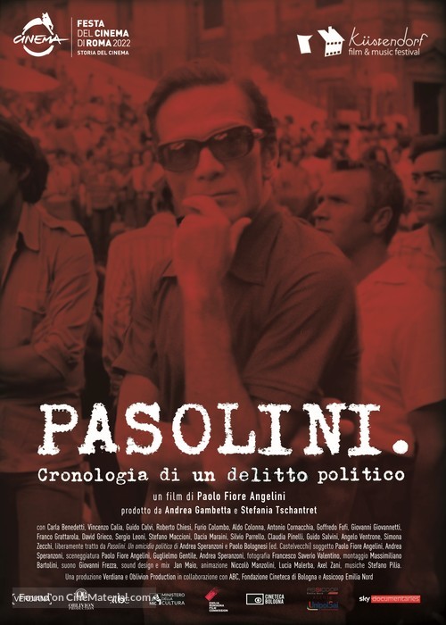 Pasolini - Cronologia di un delitto politico - Italian Movie Poster