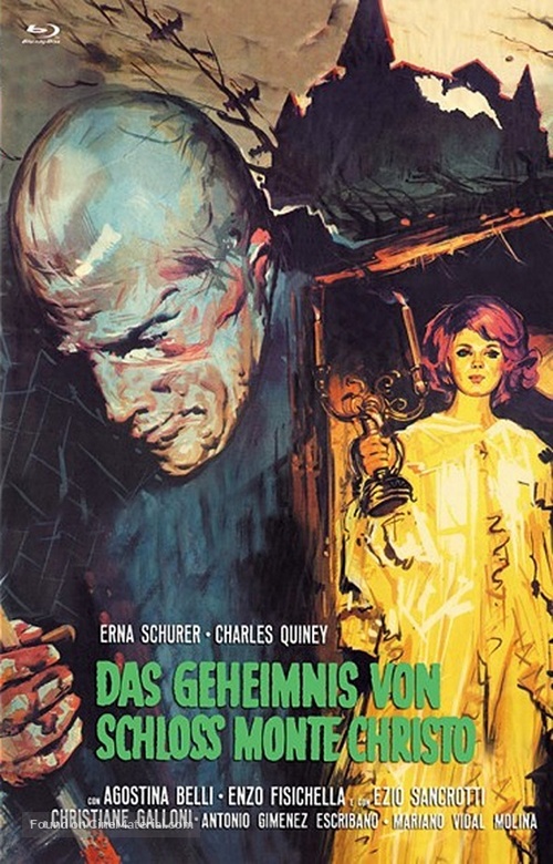 Il castello dalle porte di fuoco - German Blu-Ray movie cover