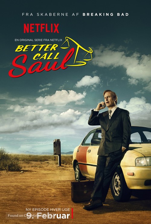 &quot;Better Call Saul&quot; - Danish Movie Poster