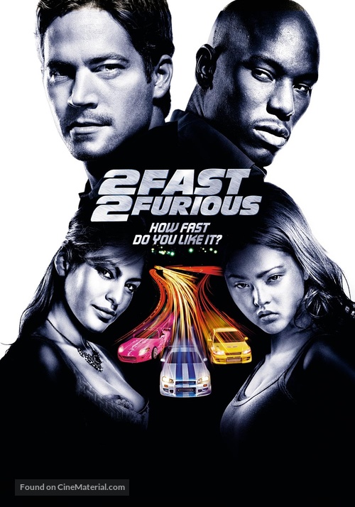2 Fast 2 Furious - Movie Cover