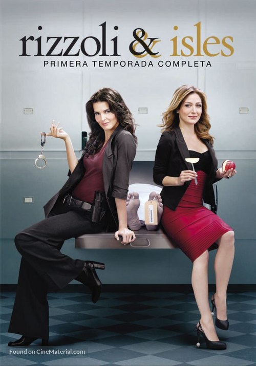 &quot;Rizzoli &amp; Isles&quot; - Spanish DVD movie cover