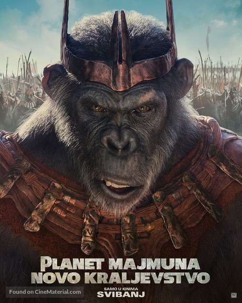 Kingdom of the Planet of the Apes - Croatian Movie Poster