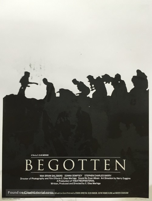 Begotten - Movie Poster