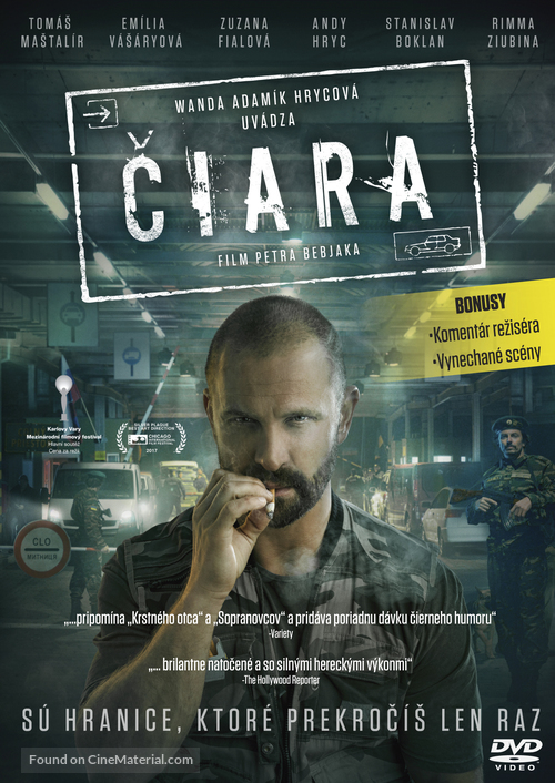 The Line - Slovak DVD movie cover