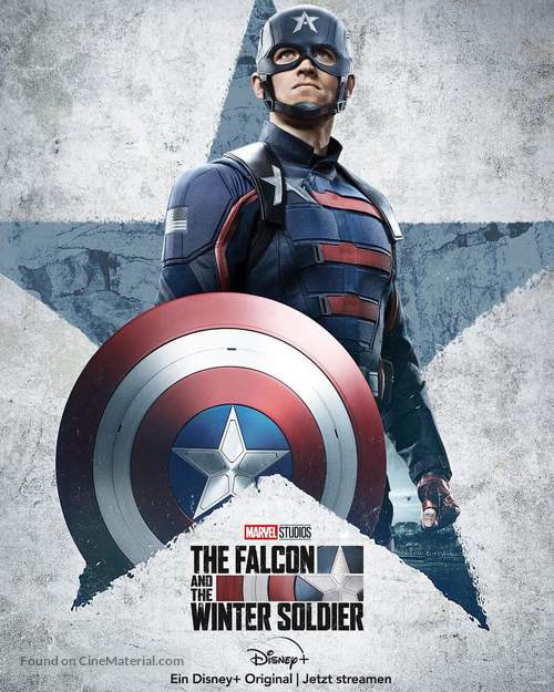 &quot;The Falcon and the Winter Soldier&quot; - German Movie Poster