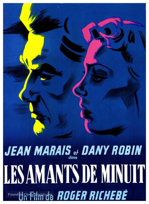 Les amants de minuit - French Movie Poster