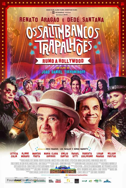 Os Saltimbancos Trapalh&otilde;es: Rumo a Hollywood - Brazilian Movie Poster