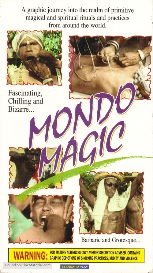 Magia nuda - VHS movie cover