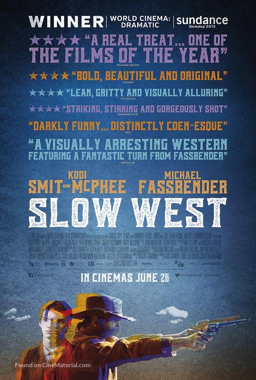 Slow West - British Movie Poster