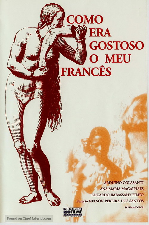 Como Era Gostoso o Meu Franc&ecirc;s - Brazilian Movie Poster