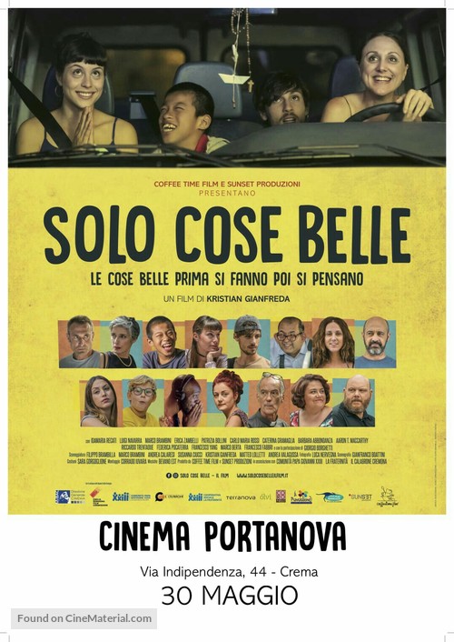 Solo cose belle - Italian Movie Poster