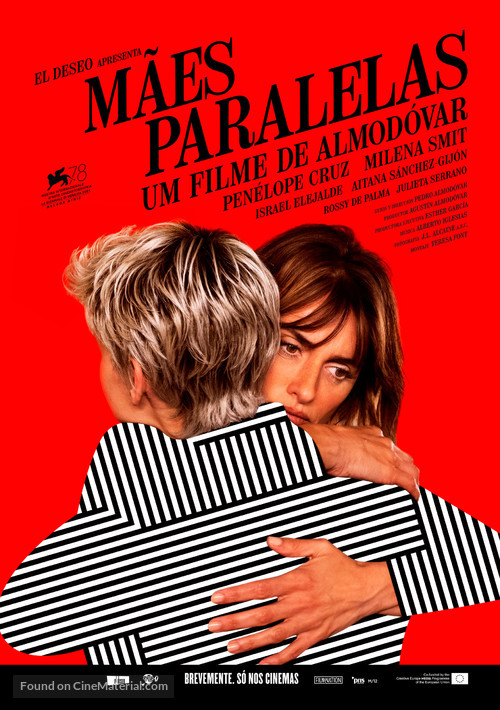 Madres paralelas - Portuguese Movie Poster