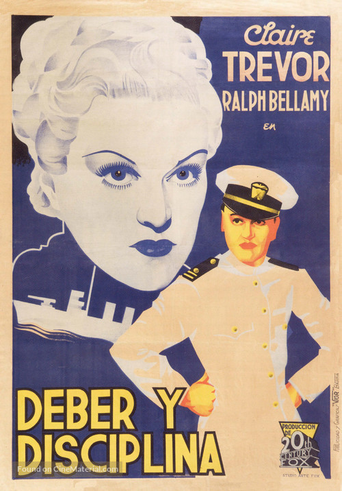 Navy Wife - Spanish Movie Poster