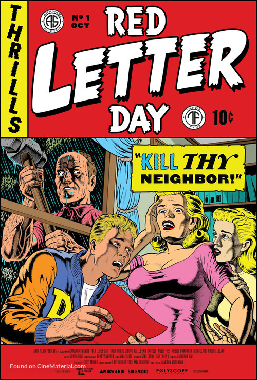 Red Letter Day - Canadian Movie Poster