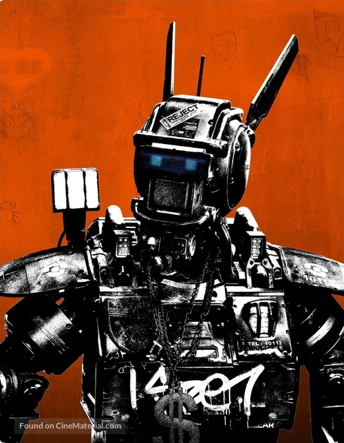 Chappie - Indian Blu-Ray movie cover