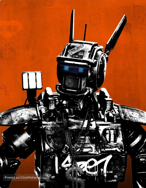 Chappie - Indian Blu-Ray movie cover