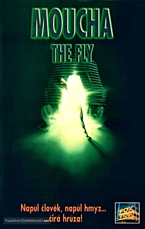 The Fly - Czech VHS movie cover