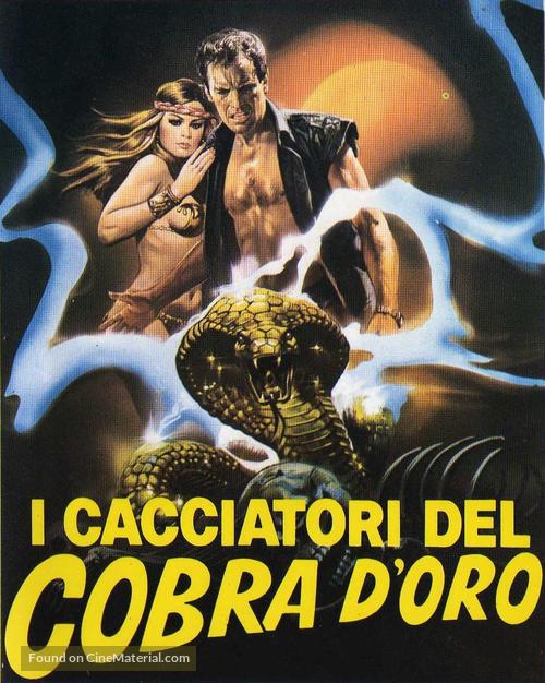 Cacciatori del cobra d&#039;oro, I - Italian Movie Poster